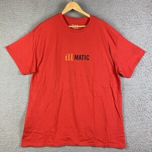 NAS Illmatic T-Shirt NY State of Mind Mens Sz XL Red 90s rap y2k hip hop